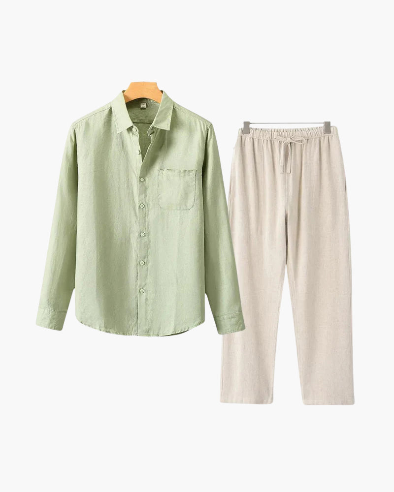 Linen Combo (Longsleeve) - Savile & Co.