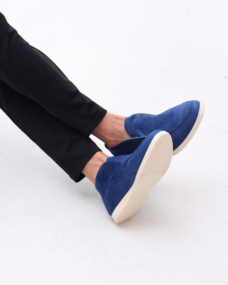 High Suede Loafers | Savile & Co.