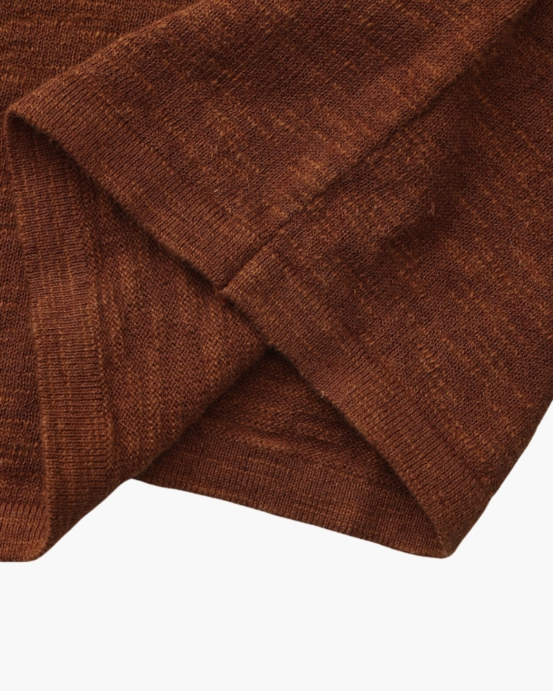 Linen Cotton Essential Crewneck | Savile & Co.