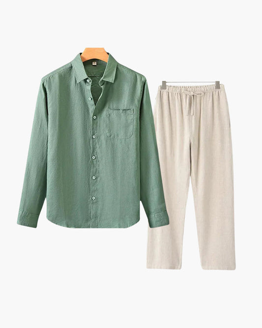 Linen Combo (Longsleeve) | Savile & Co.