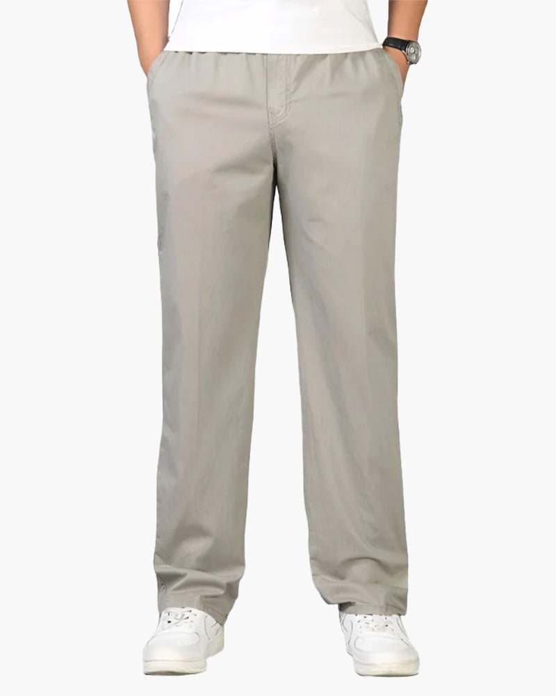 Capri Cotton Pantalon | Savile & Co.