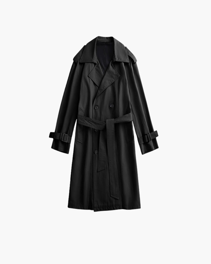 Classic Double-Breasted Trench Coat | Savile & Co.