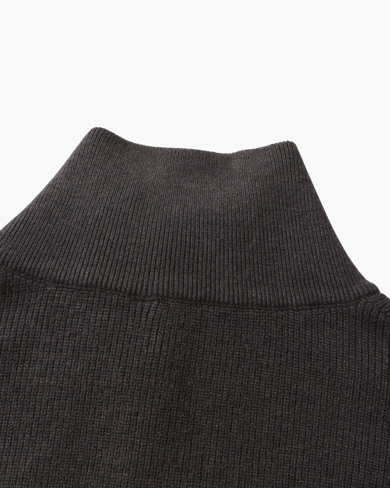 Refined Half-Zip Knit Pullover - Savile & Co.