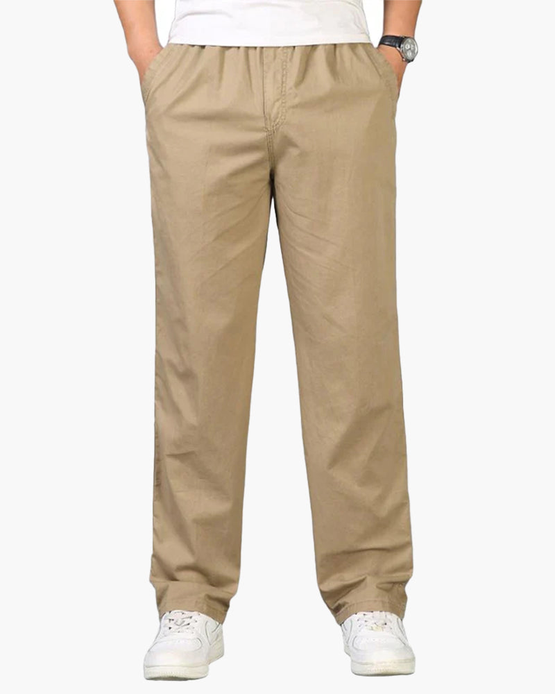 Capri Cotton Pantalon | Savile & Co.
