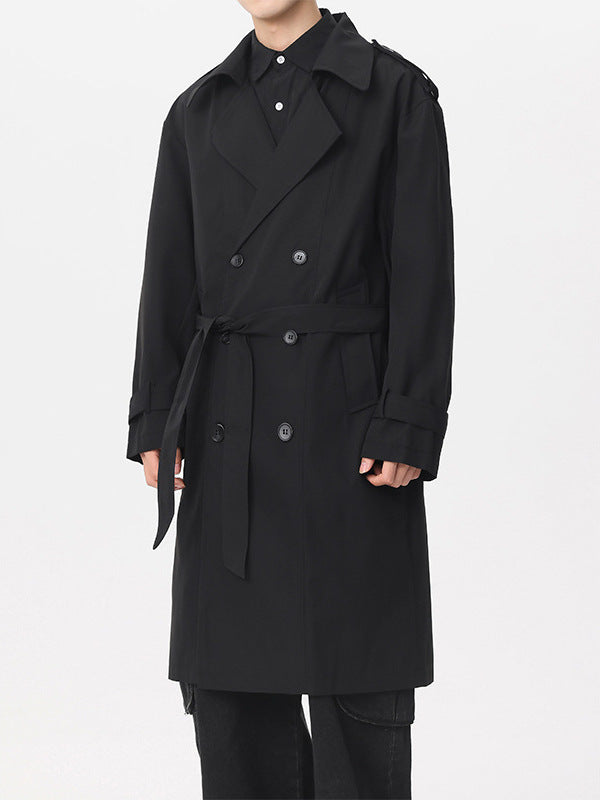 Classic Double-Breasted Trench Coat | Savile & Co.