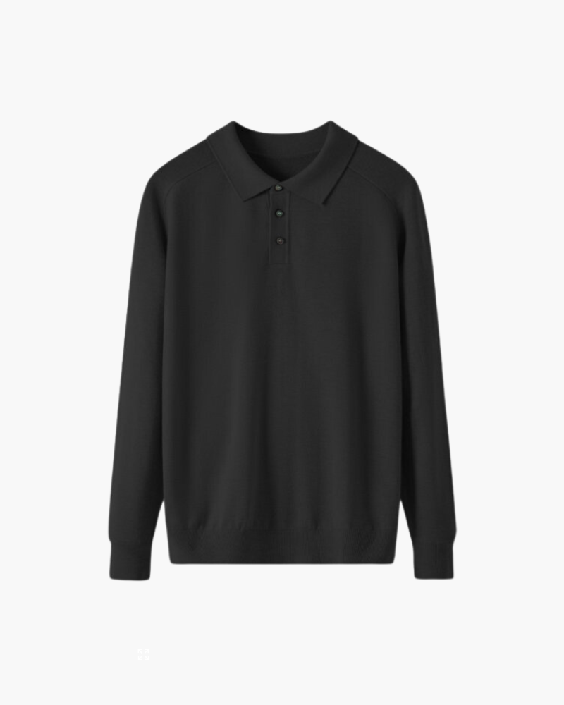 100% Premium Wool Polo | Savile & Co.