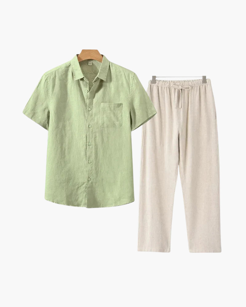 Linen Combo (Shortsleeve) | Savile & Co.