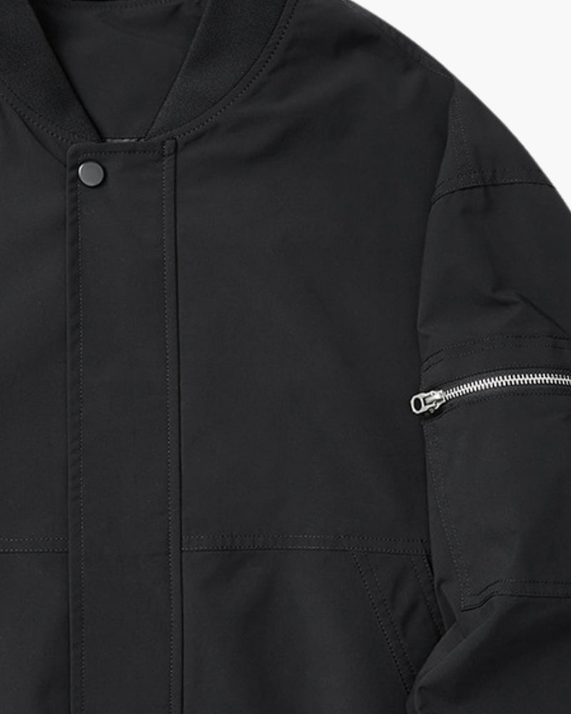Minimalist Bomber Jacket | Savile & Co.