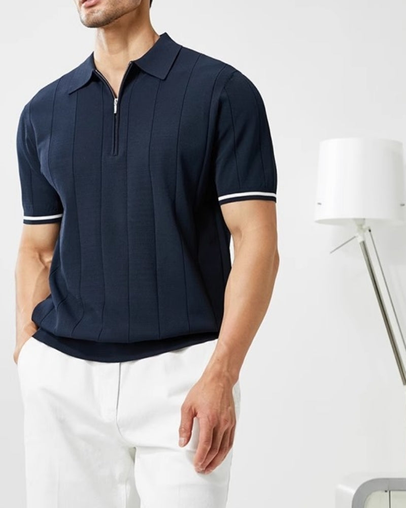 Signature Contrast Trim Polo | Savile & Co.