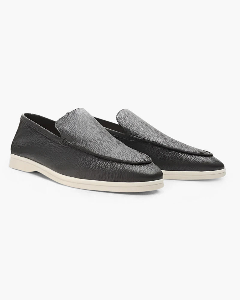 Cowhide Leather Loafers | Savile & Co.