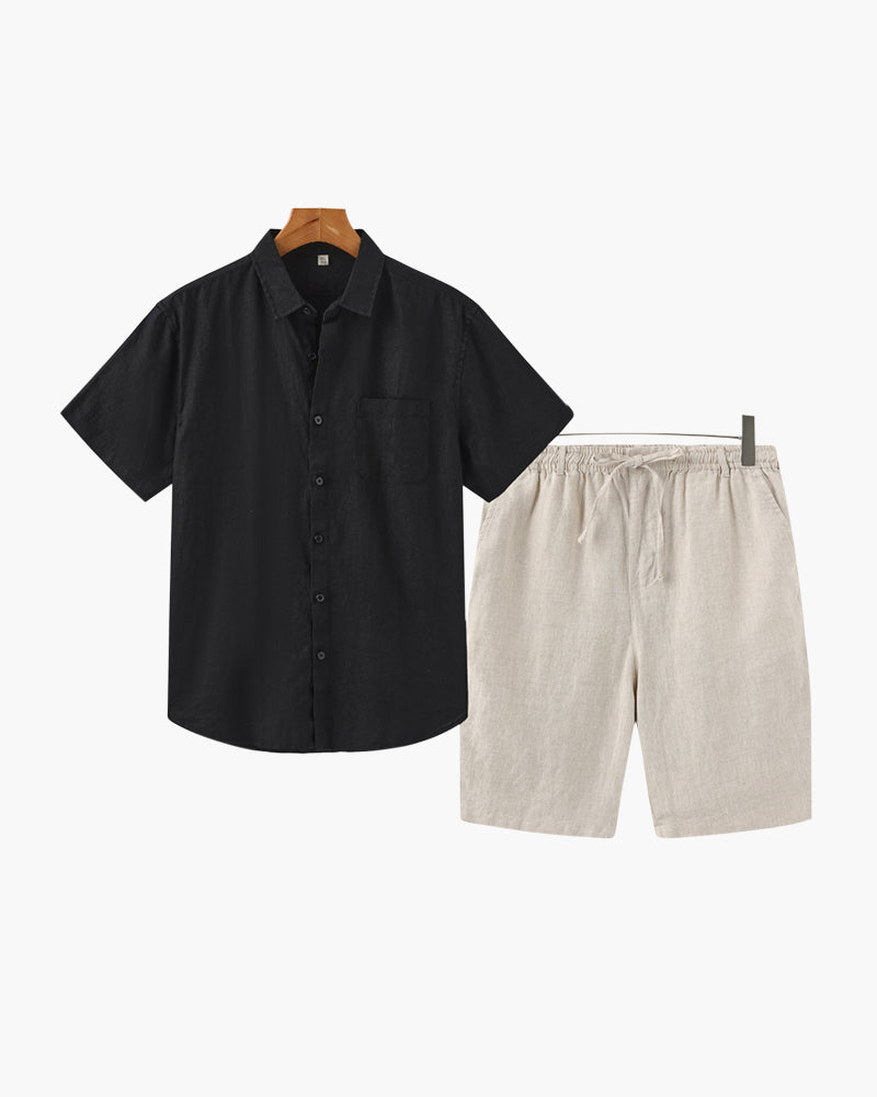 Linen Combo (Shorts) | Savile & Co.