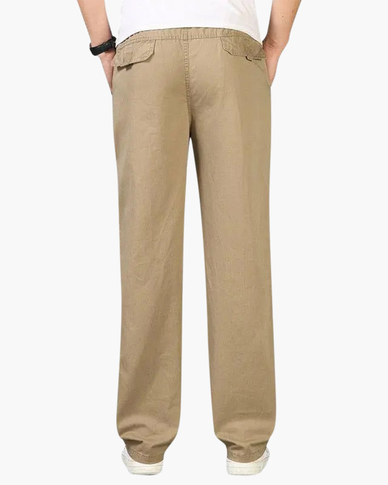 Capri Cotton Pantalon | Savile & Co.