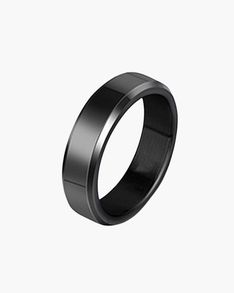 Trinity Steel Ring | Savile & Co.