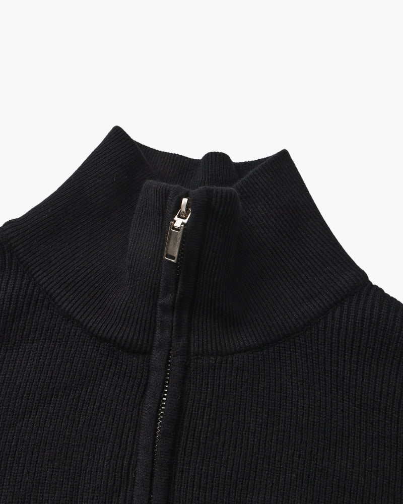 Refined Half-Zip Knit Pullover | Savile & Co.