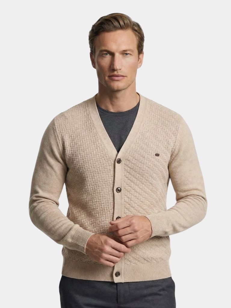 V Neck Knitwear Cardigan | Savile & Co.