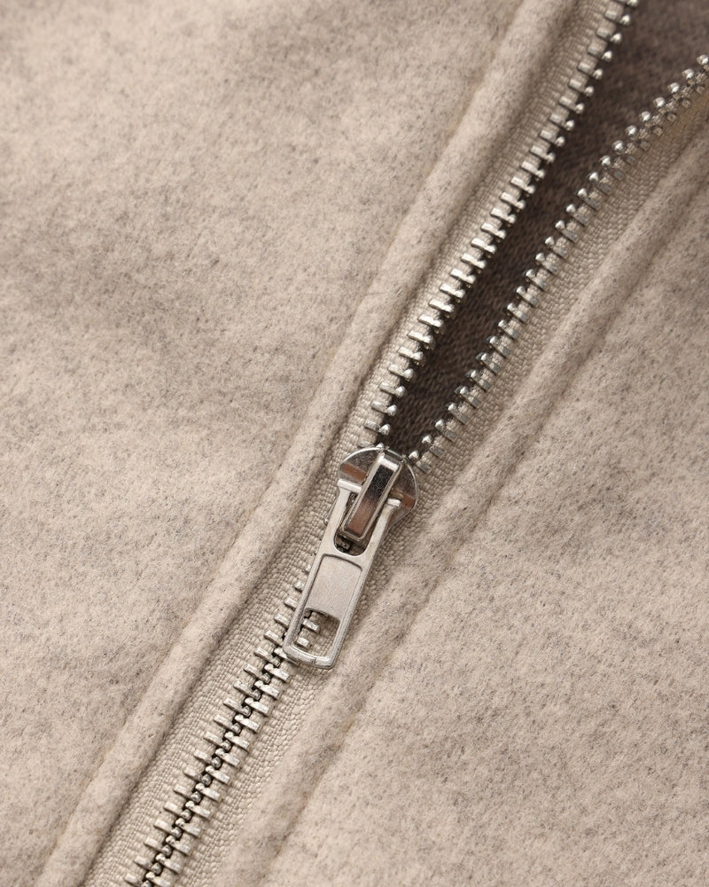 Marlow Wool Zip Coat | Savile & Co.