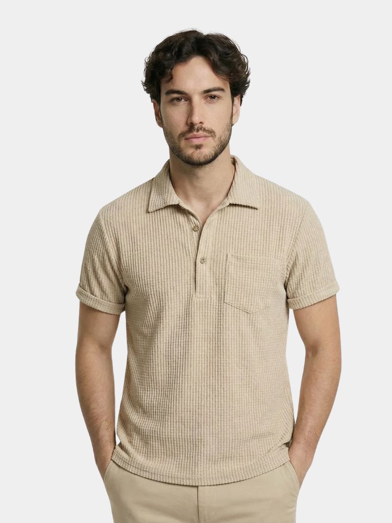 Textured Short Sleeve Shirt | Savile & Co.