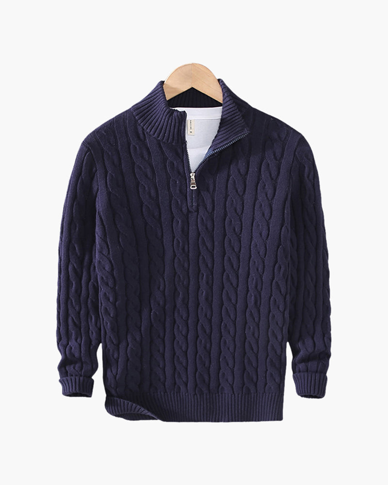 Verbier Half Zip Sweater | Savile & Co.