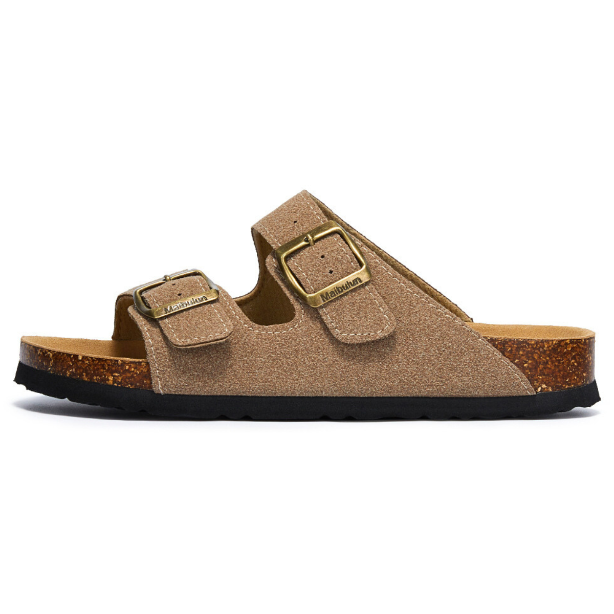 Suede Birken Sandal - Sand | Savile & Co.