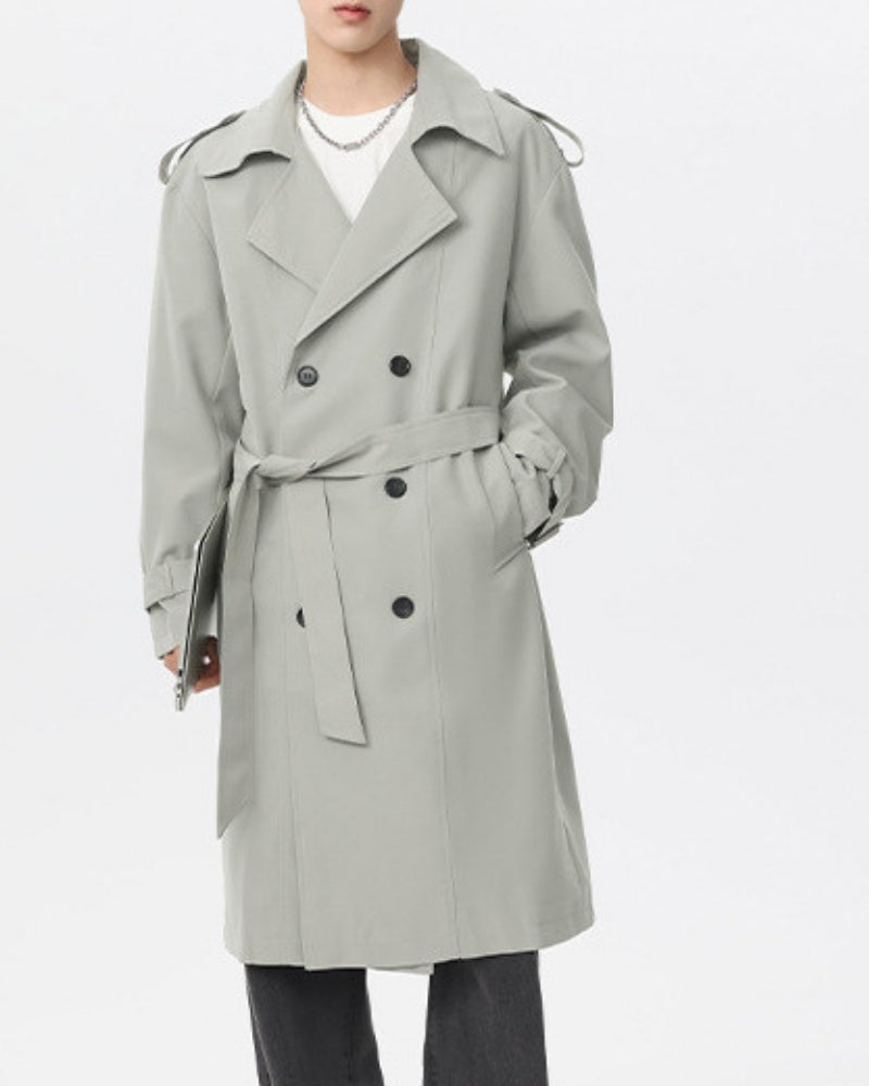 Classic Double-Breasted Trench Coat | Savile & Co.