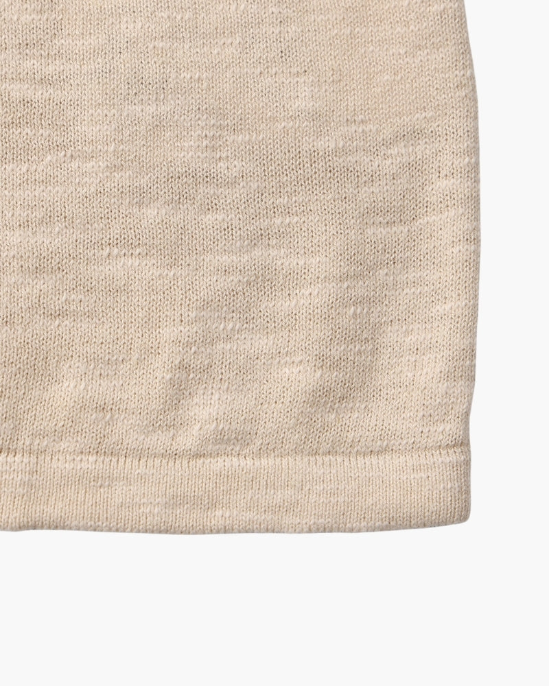 Linen Cotton Essential Crewneck | Savile & Co.