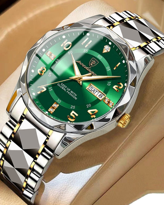 Classic Two-Tone Steel Watch | Savile & Co.
