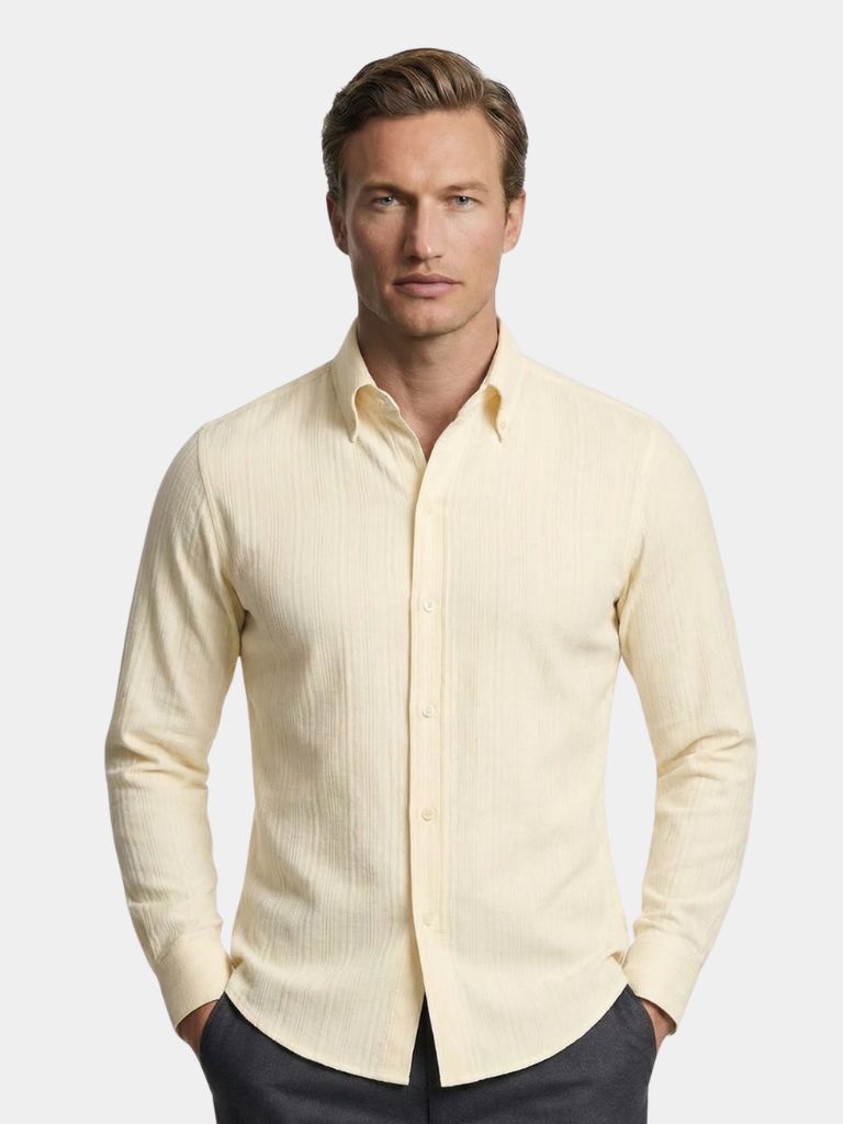 Striped Button Down Seersucker Shirt | Savile & Co.