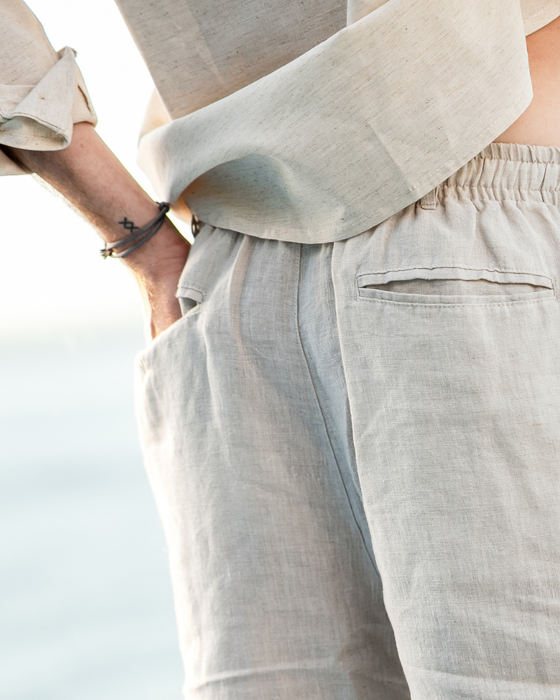 Casablanca - Premium Linen Shorts | Savile & Co.