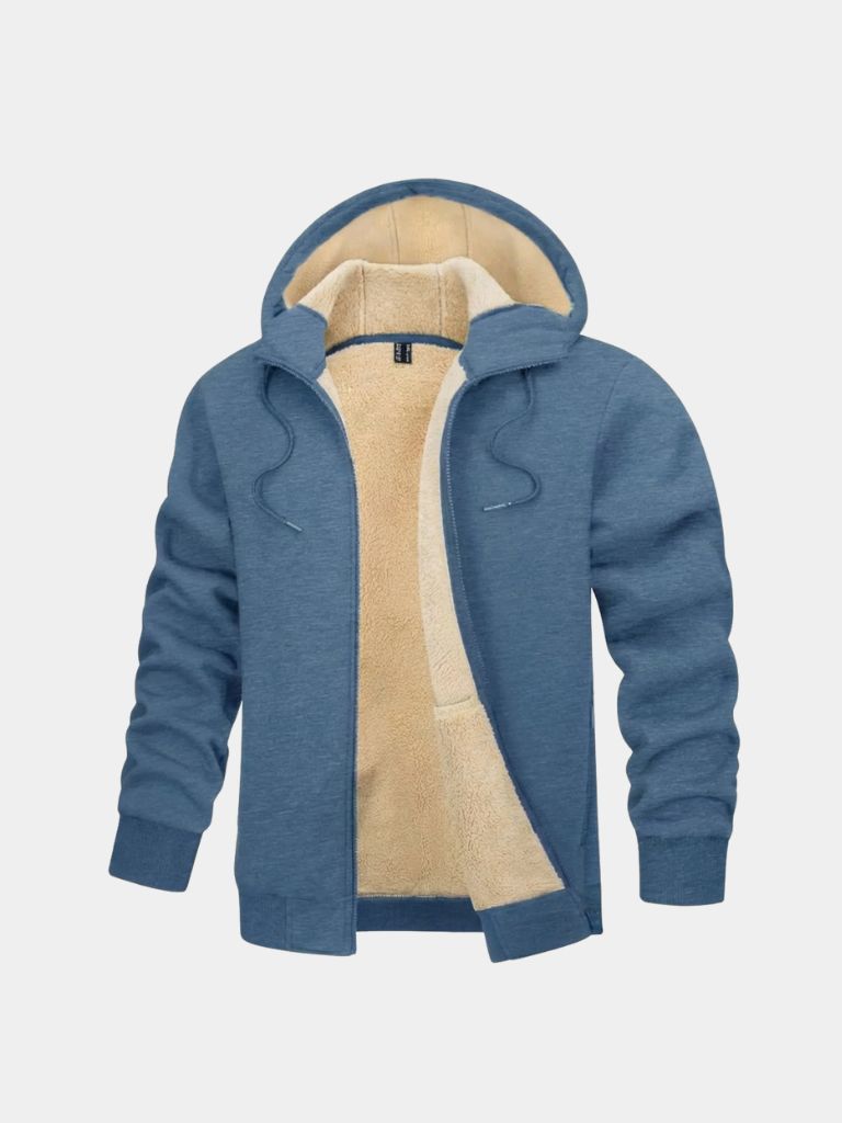 Winter Core Sherpa Hoodie Jacket | Savile & Co.