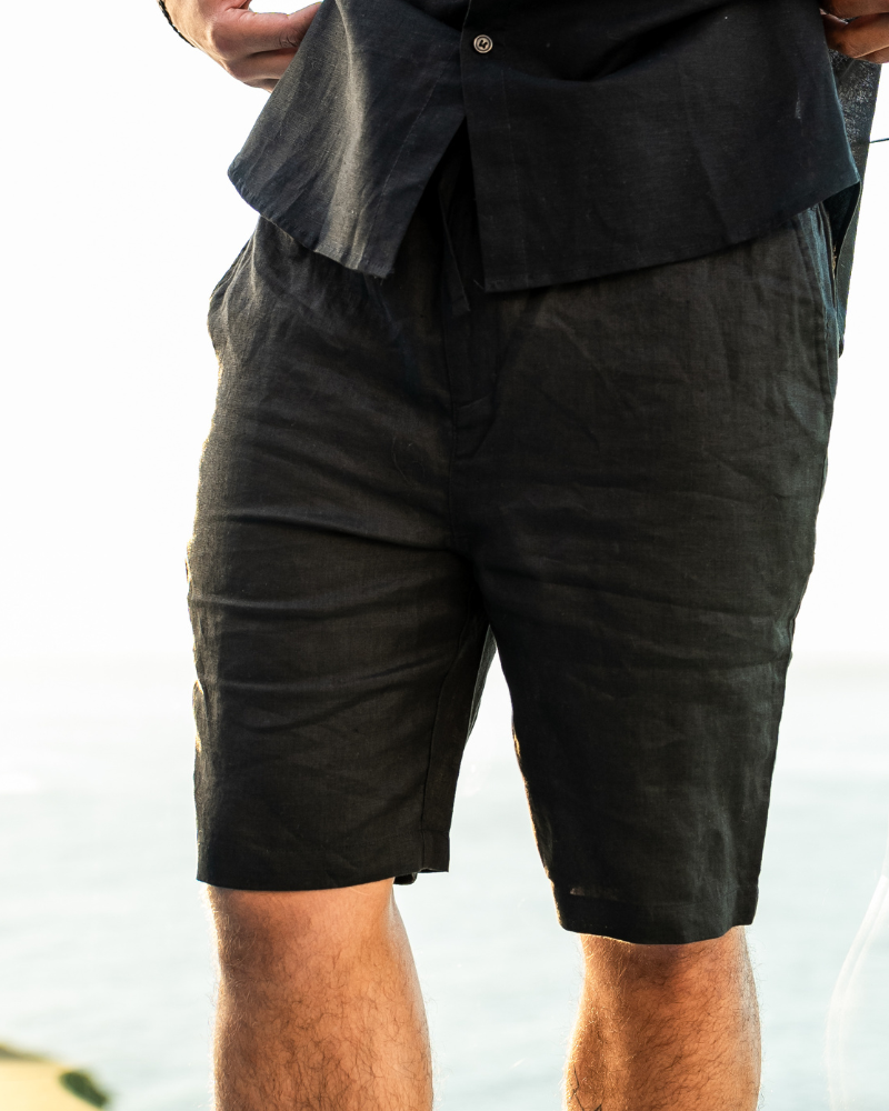 Casablanca - Premium Linen Shorts | Savile & Co.