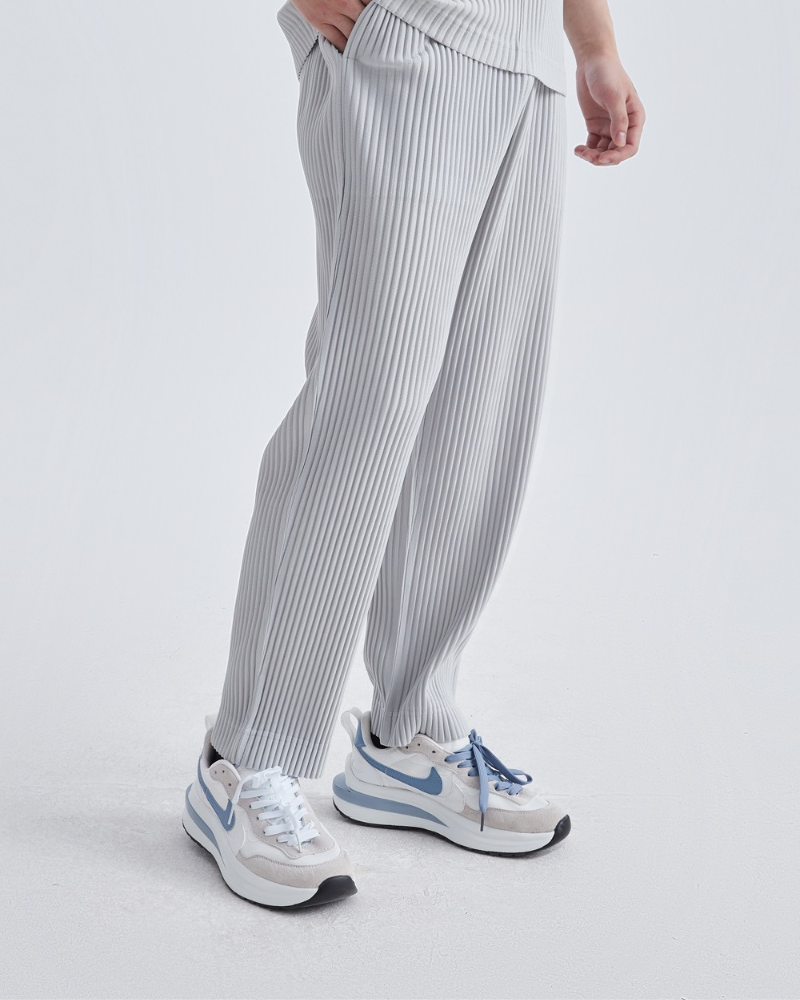 Ribbed Cotton Pantalon | Savile & Co.