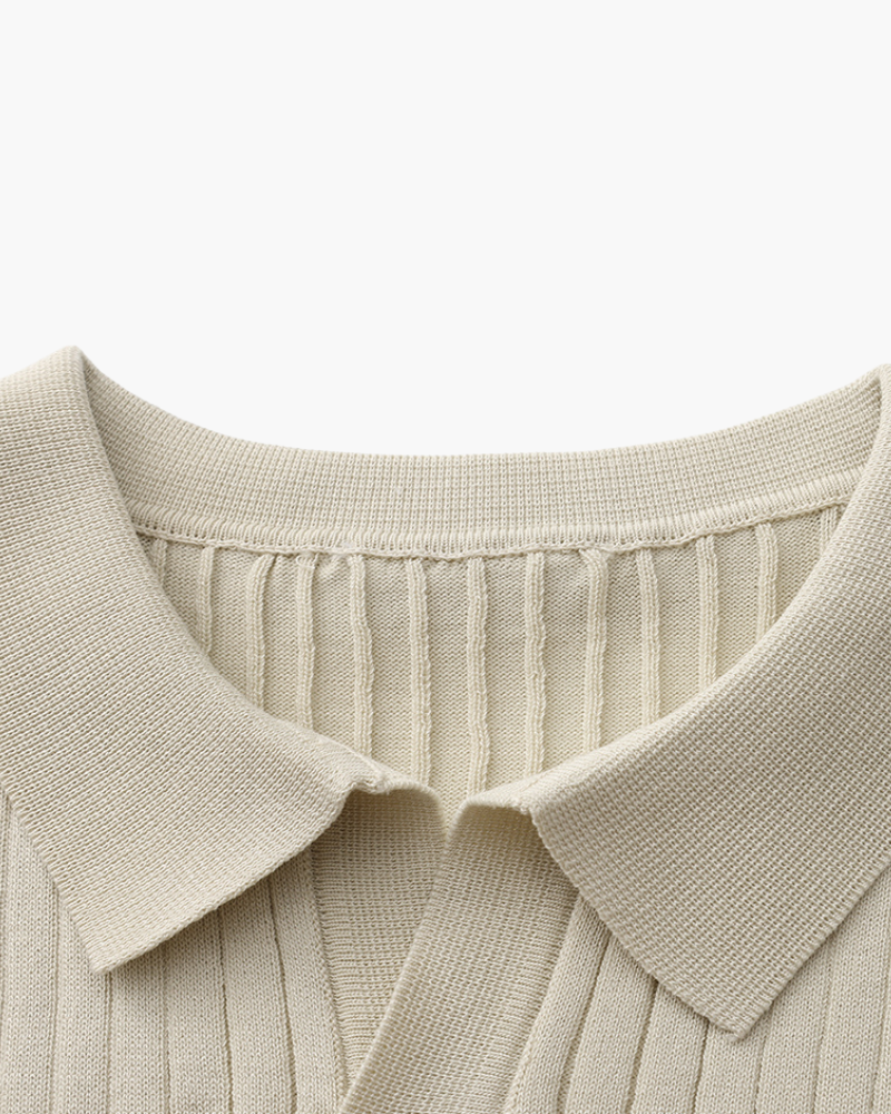 Premium Ribbed Polo | Savile & Co.