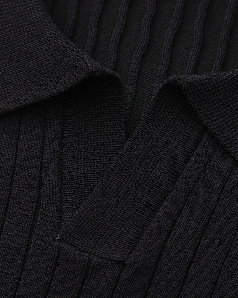 Premium Ribbed Polo | Savile & Co.