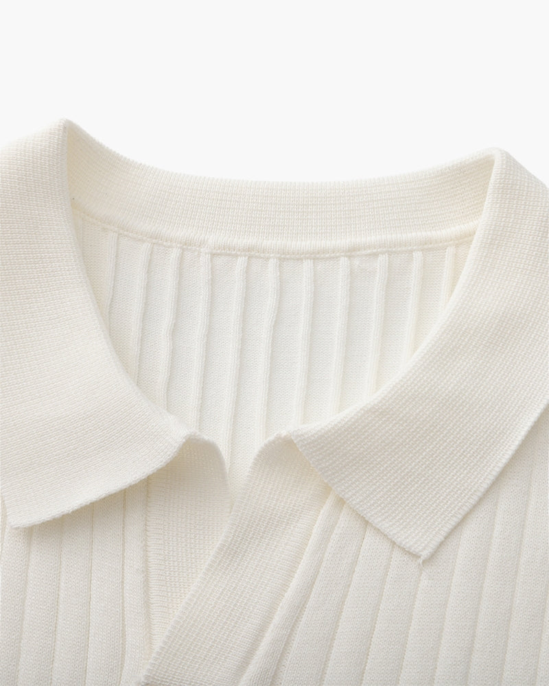 Premium Ribbed Polo - Savile & Co.