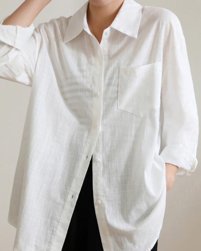 Estate Lady Linen Shirt | Savile & Co.