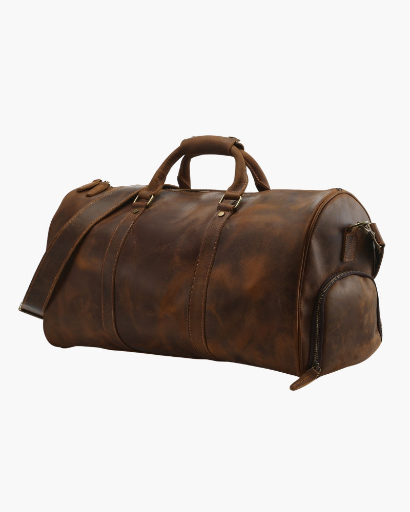 Montague Leather Duffle | Savile & Co.