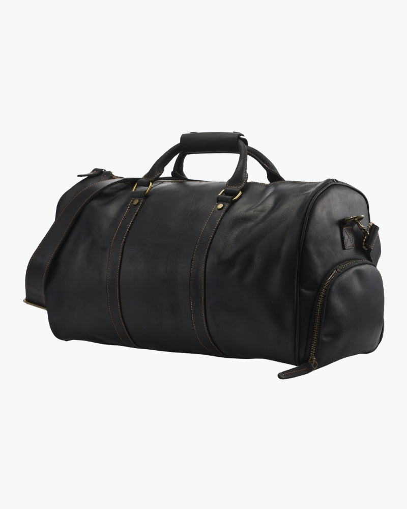 Montague Leather Duffle | Savile & Co.