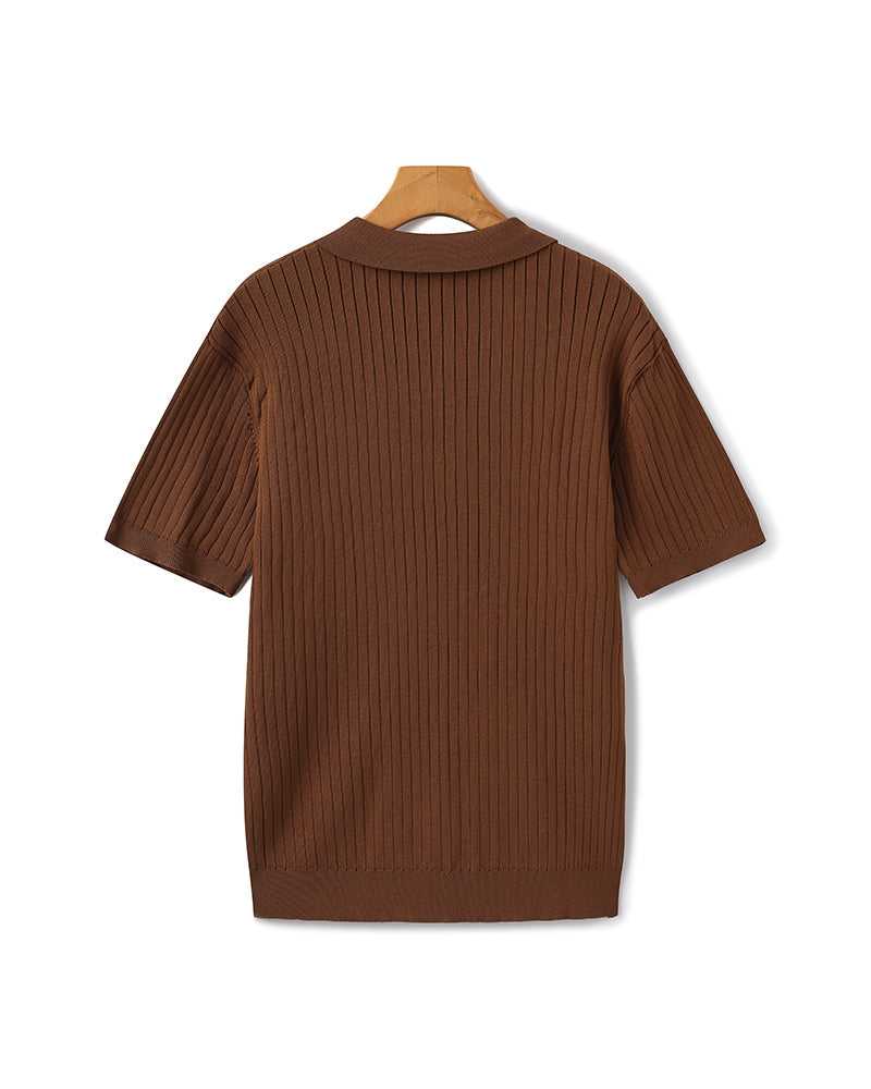 Premium Ribbed Polo | Savile & Co.