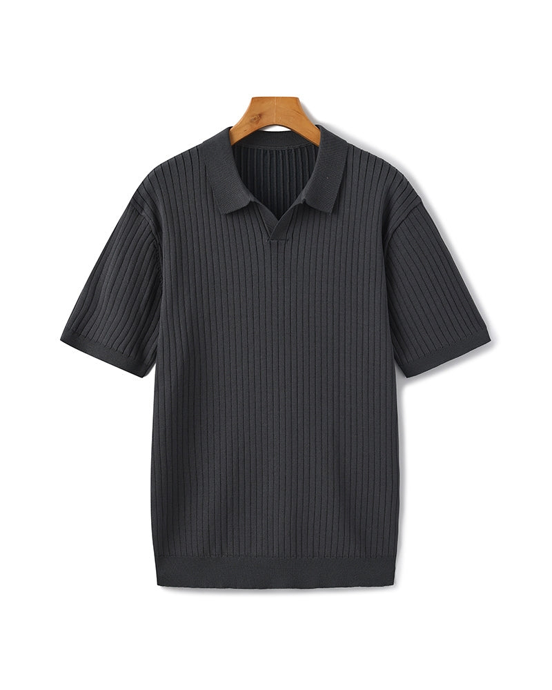 Premium Ribbed Polo | Savile & Co.