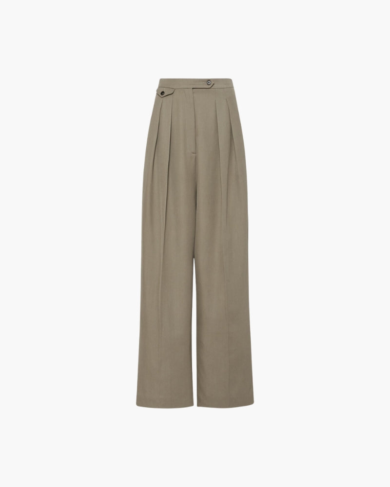 Woolen Oversized Pantalon | Savile & Co.