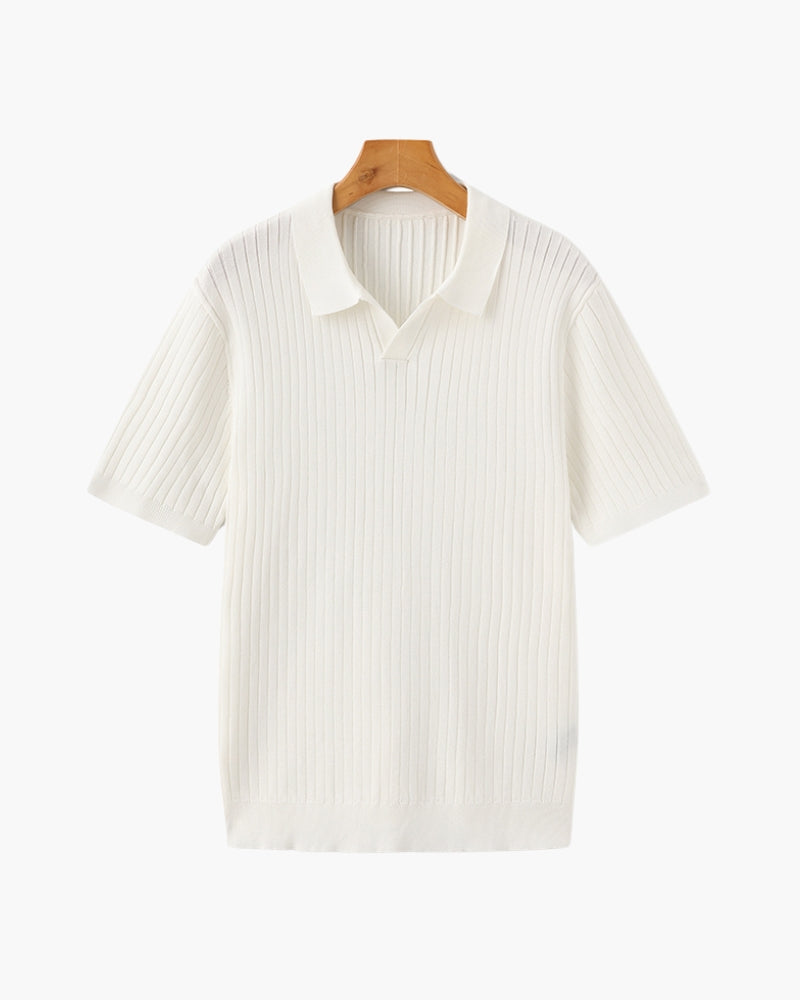 Premium Ribbed Polo - Savile & Co.