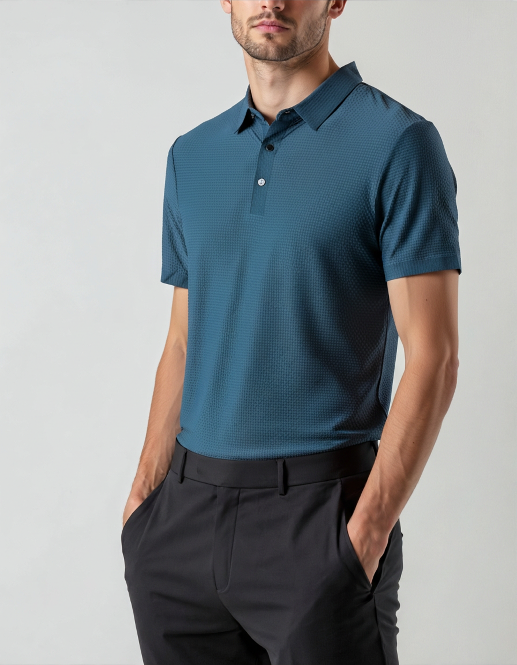 Prestigio Silk Polo (Anti-Wrinkle) | Savile & Co.