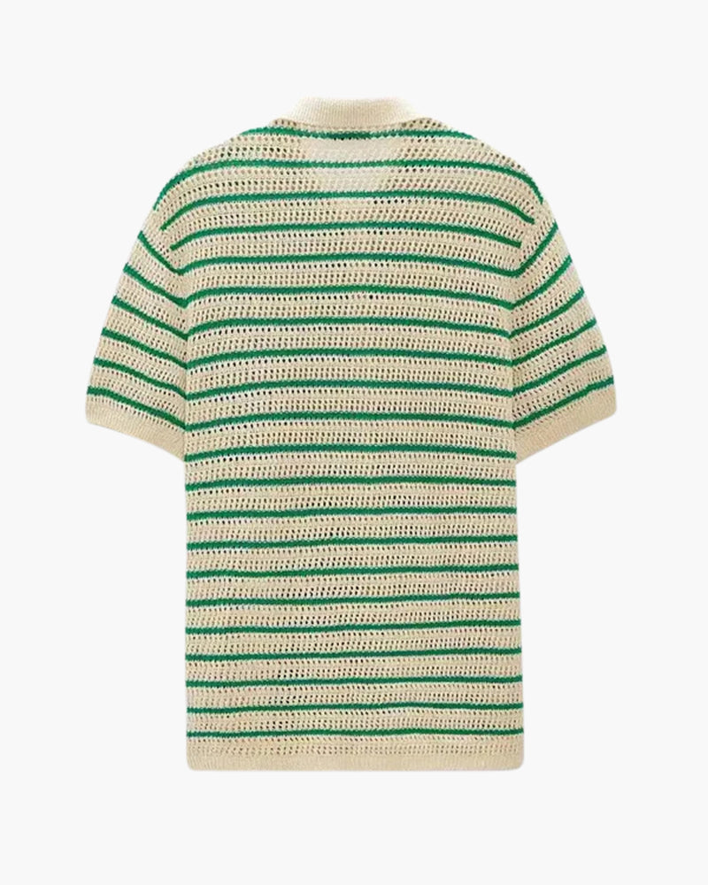 Marbella - Knitted Button Shirt | Savile & Co.