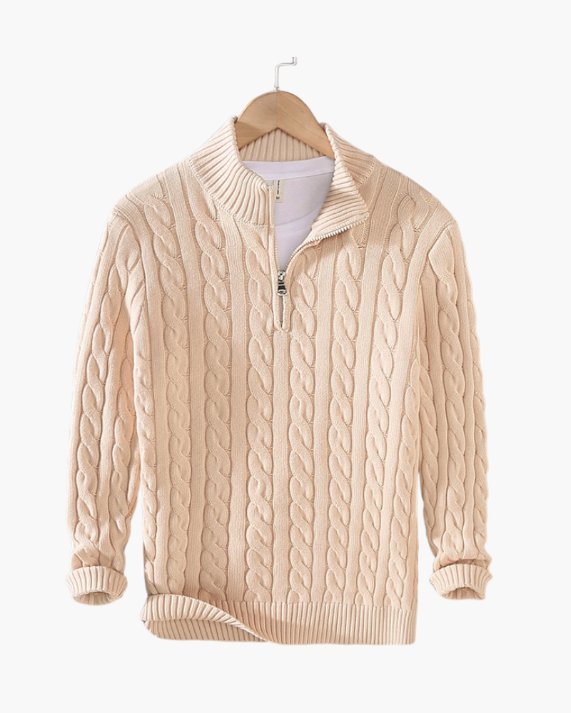 Verbier Half Zip Sweater | Savile & Co.