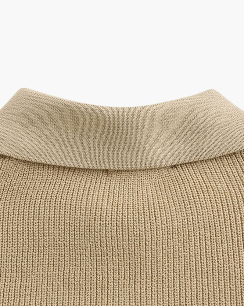 Cesare Half Zip Sweater | Savile & Co.