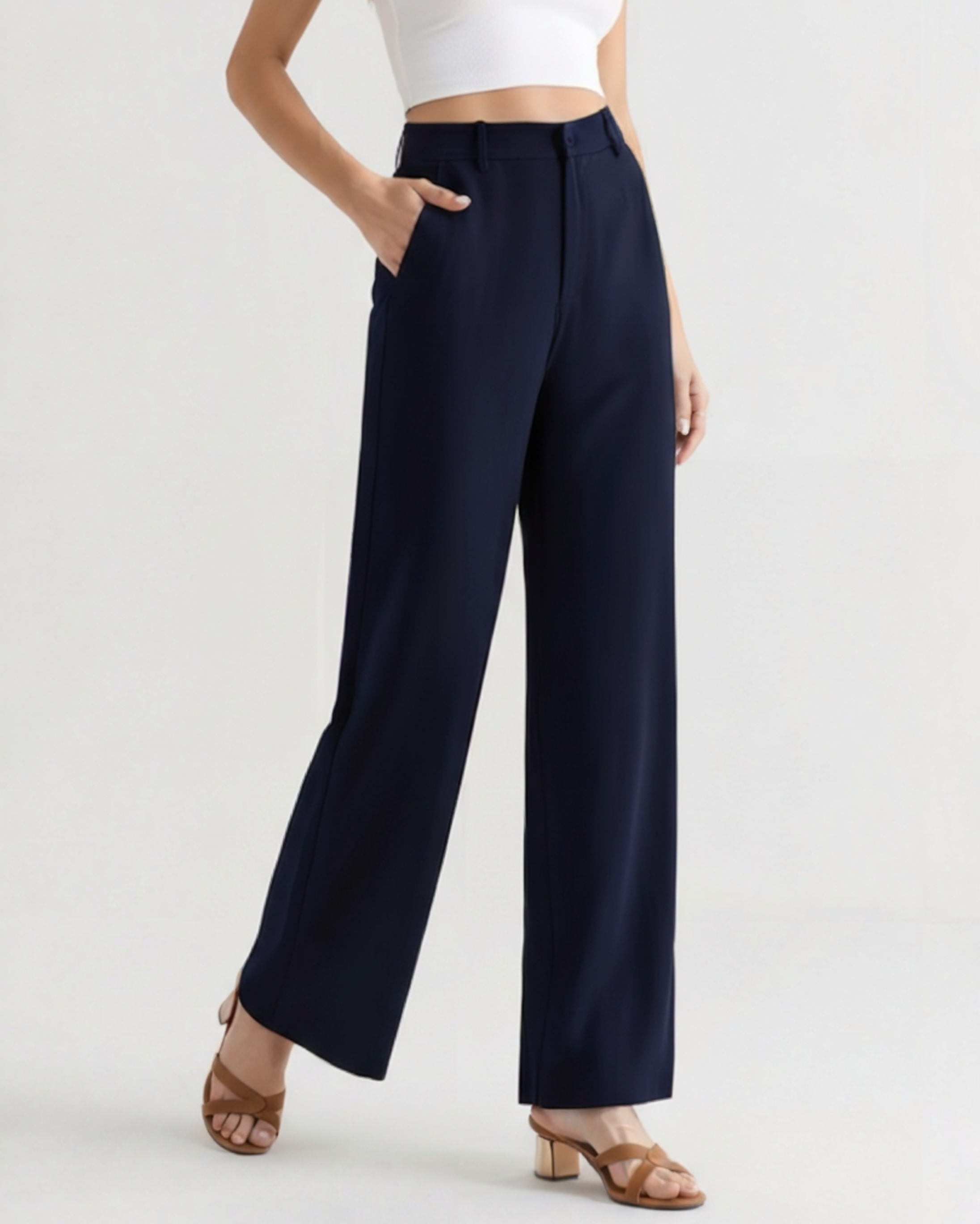 Serena Wide-Leg Trousers | Savile & Co.
