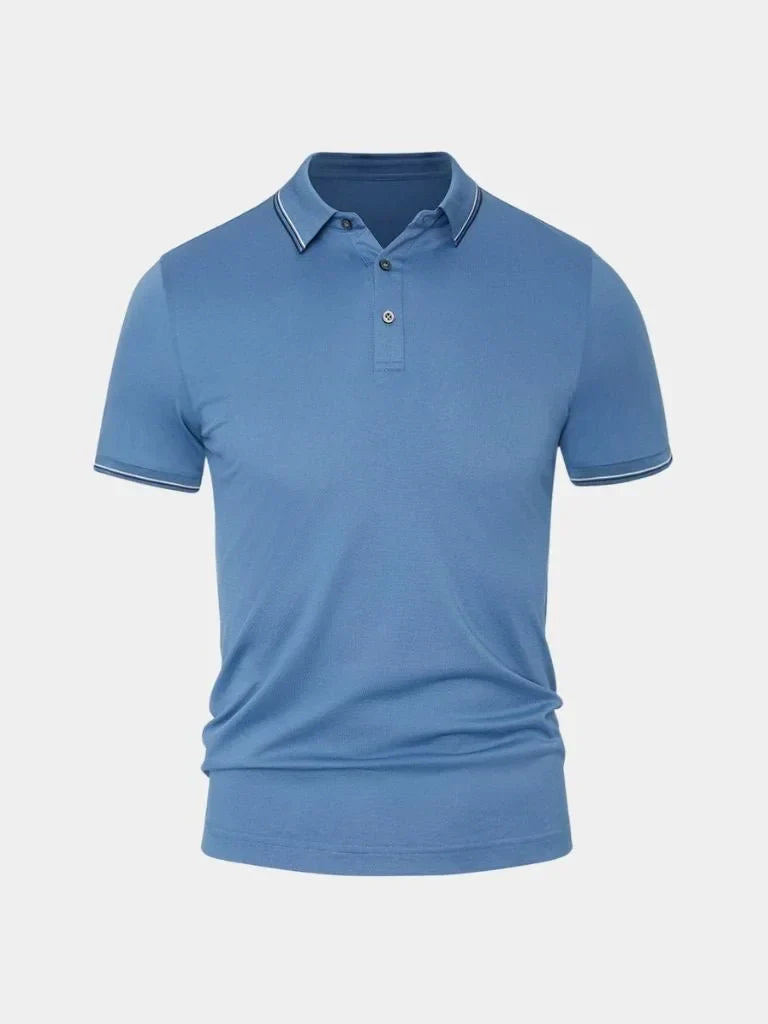 Azure Classic Polo | Savile & Co.