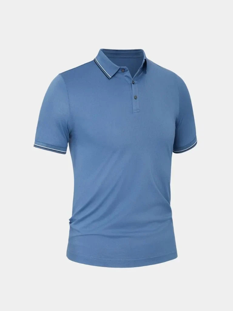 Azure Classic Polo | Savile & Co.