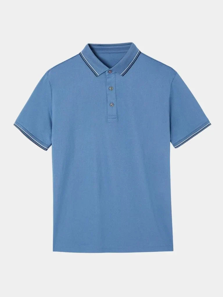Azure Classic Polo | Savile & Co.