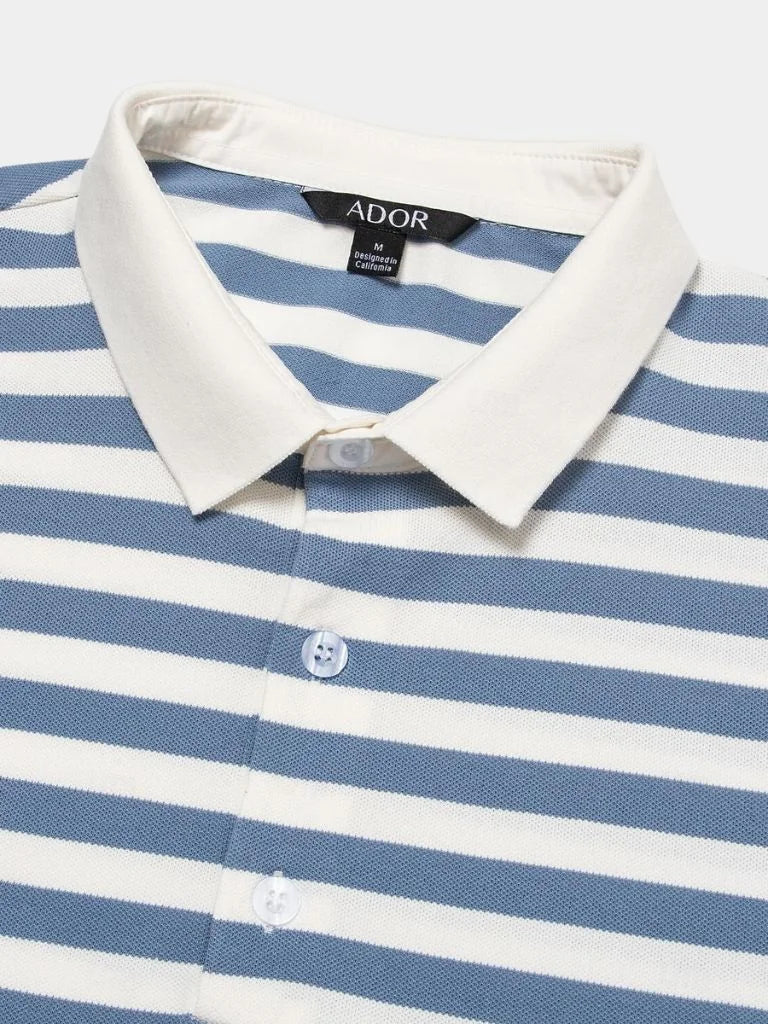 Azure Nautique Polo | Savile & Co.